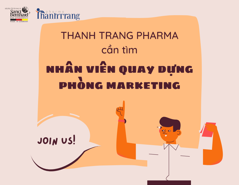 TUYỂN DỤNG NHÂN VIÊN QUAY DỰNG PHÒNG MARKETING